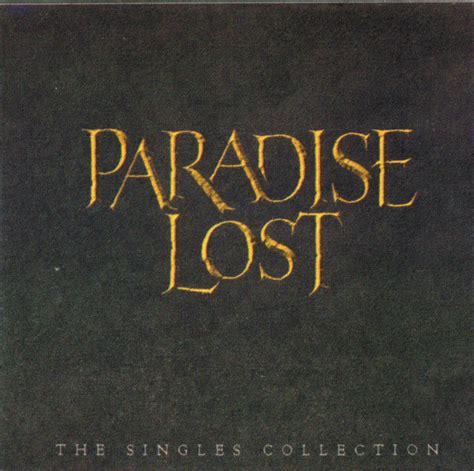 Paradise Lost The Singles Collection 2000 Cd Discogs