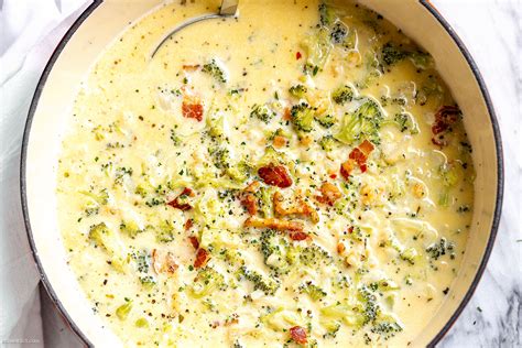 Broccoli Cauliflower Cheese Soup Resipes My Familly
