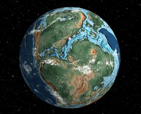Ancient Earth Globe Shows Where You Were Located 750 Million Years Ago