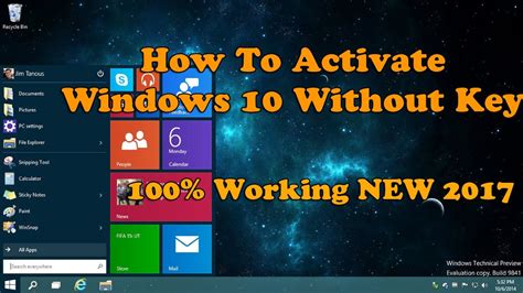 How To Activate Windows 10 Without Key 100 Working 𝐍𝐄𝐖 𝟐𝟎𝟏𝟕 Youtube
