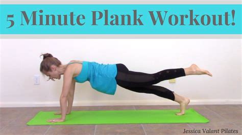 5 Minute Plank Workout Quick Plank Workout You Can Do Anywhere Youtube