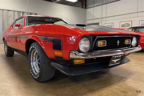 1971 Ford Mustang Boss 351 Red