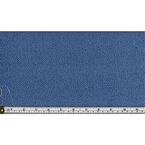 Blenders Cotton Print Fabric Navy Light Blue 112cm