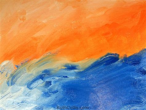 Shop target for bohemian decor products at great prices. Orange And Blue Abstract Orange & blue abstract | Blue ...