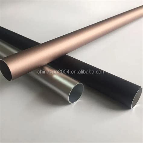 Customized 6063 T5 Anodized Aluminum Pipe Aluminum Tube Extrusion