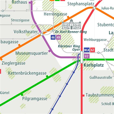 Map Of Vienna Austria Train Stations Maps Of The World