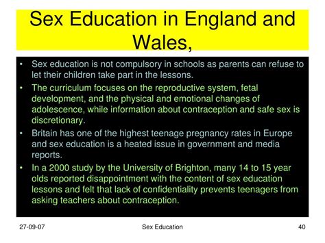 Ppt Sex Education Powerpoint Presentation Free Download Id6998620