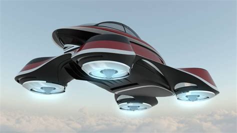 The Hover Coupe Flying Car Concept Wordlesstech Flying Car Hover