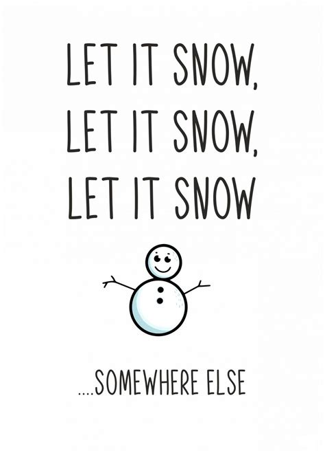 Let It Snow Card Scribbler