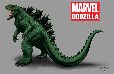 Kaiju Revamp Marvel Godzilla By Bracey100 On Deviantart