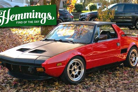 Hemmings Find Of The Day 1980 Fiat X19 Hemmings