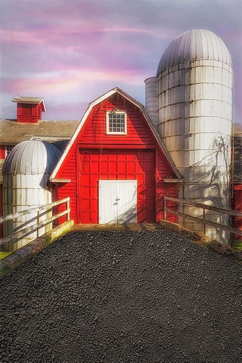 Nj Red Barn And Silo Photograph By Susan Candelario Pixels