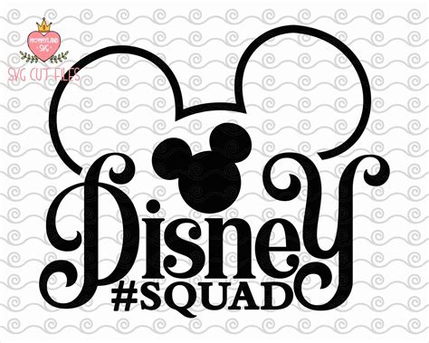 Disney Characters Svg