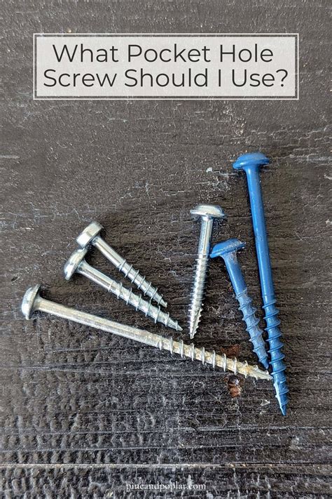 Heres What Pocket Hole Screw Should You Use On Your Diy Project