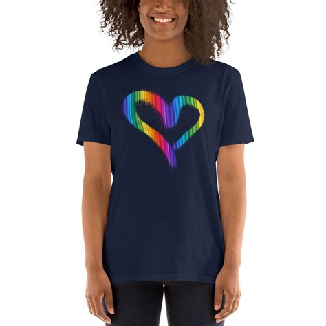 LGBT Rainbow Spray Paint Gay Pride Transgender Heart Love Etsy