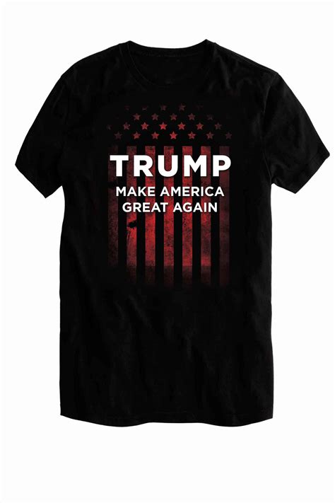 Trump T Shirt Make America Great Again American Made