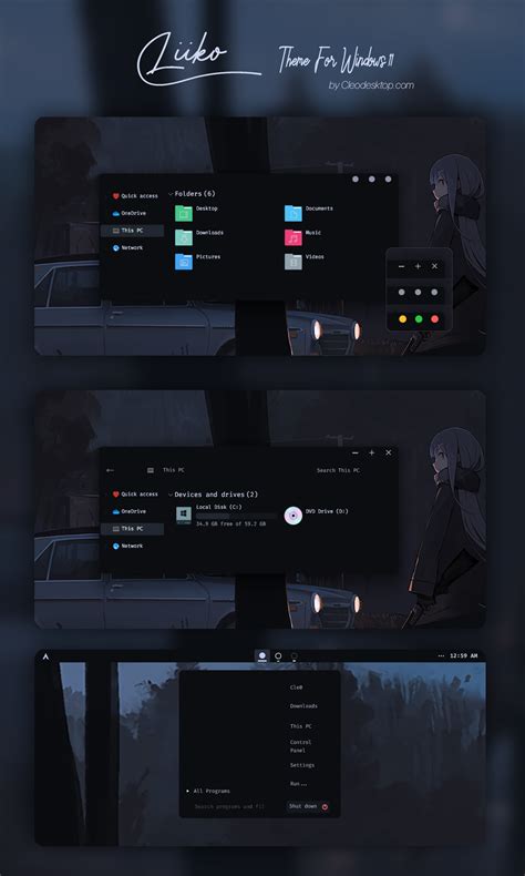 Liiko Theme Windows 11 By Cleodesktop On Deviantart