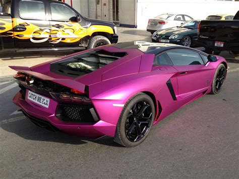 This is a lamborghini aventador sv in viola, and we'd excuse you if you need to have a little sit the aventador's stats are clearly from a different era. A pink / purple Lamborghini Aventador - Catch Me if u can ...