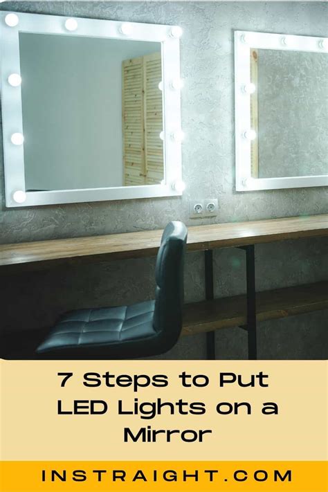 Installing Led Lights Around Mirrors 7 Easy Steps To Follow