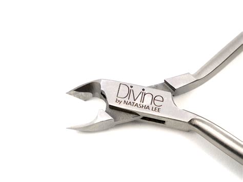 professional cuticle nippers 6mm double spring divine by natasha lee