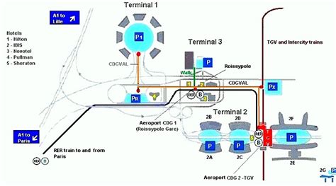 Plan Of Cdg Airport