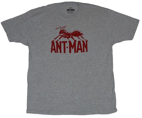 Ant Man Marvel Comics Mens T Shirt Ant Over Name Image