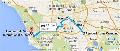 Travelling From Rome Fiumicino Airport Fco To Ciampino Airport Rome
