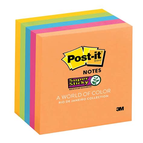 Post It Super Sticky Notes X Sticking Power In X In Pads Pack