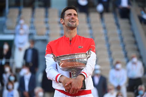 Novak Djokovic Remporte Roland Garros 2021