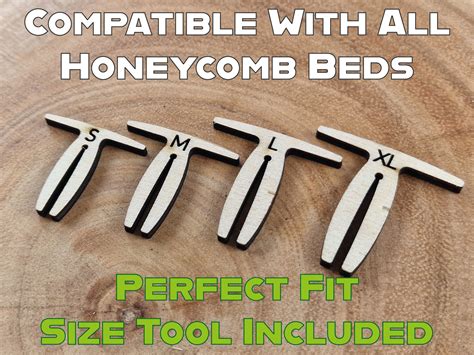 Slim Honeycomb Bed Pin Universal Graphic By Blueprintlab Creative Fabrica