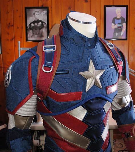 How It Was Made Captain America Armor Variant Smp Designs Captain