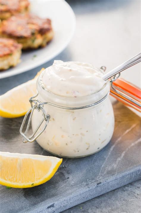 The Best Tartar Sauce Recipe Only 2 Minutes Delicious Meets Healthy