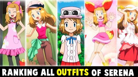 Ranking All Outfits Of Serena Serena Pokemon Journeys Outfit 🔥 Pokemon Hindi Youtube