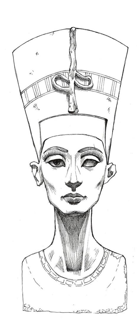 Nefertiti Lines By Mybonsaipatroclo On Deviantart