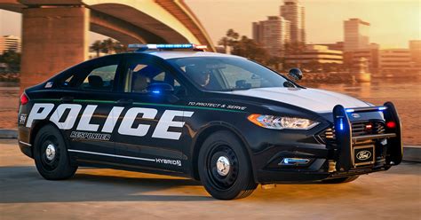Ford Fusion Police Responder Hybrid First ‘pursuit Rated Hybrid Car