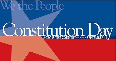 We The People Constitution Day Across The Country September 17