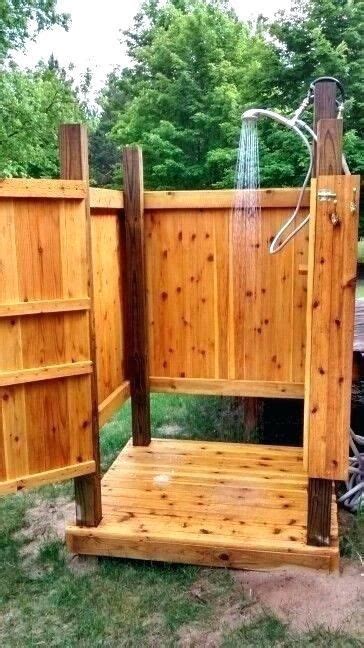 Check out these easy diys and bathroom projects from the pros at diynetwork.com. Diy Simple Outdoor Shower | Outdoor bathroom design, Outdoor shower enclosure, Outside showers