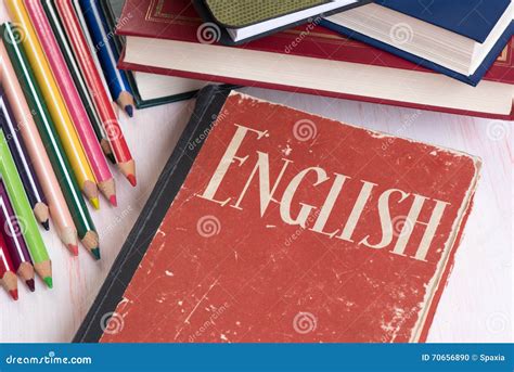 Learn English Stock Photo Image Of Supplies Knowledge 70656890