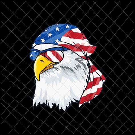 Patriotic Bald Eagle Png 4th Of July American Flag Patriotic Eagle Svg