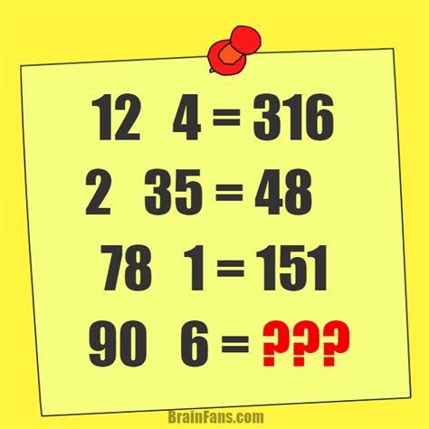 Math Number And Math Puzzle Brainfans