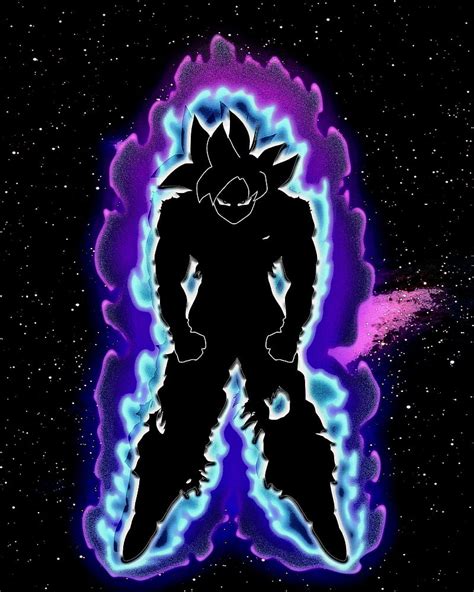 Mui Goku Dbs Dragon Ball Super Fan Art Ultra Instinct Universe