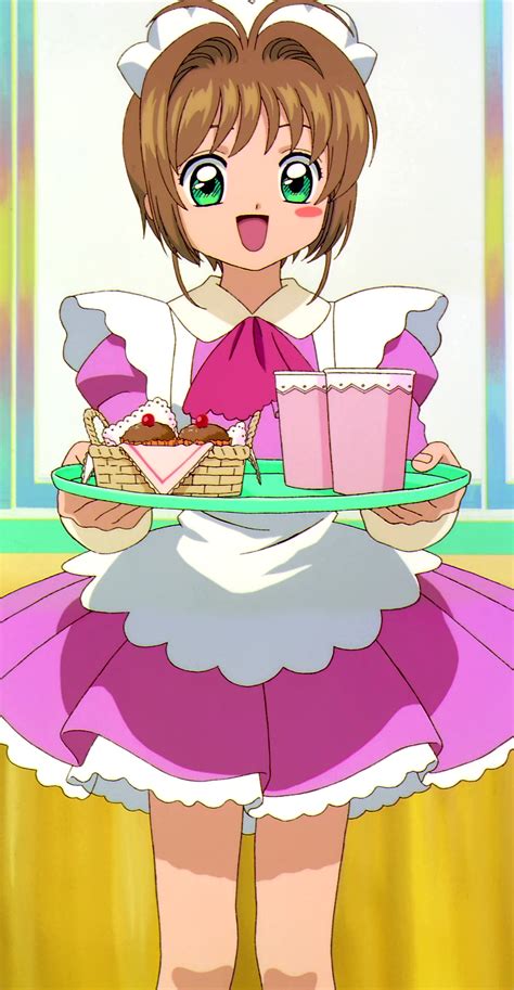 Pink Maid Costume (Sakura) | Cardcaptor Sakura Wiki | Fandom