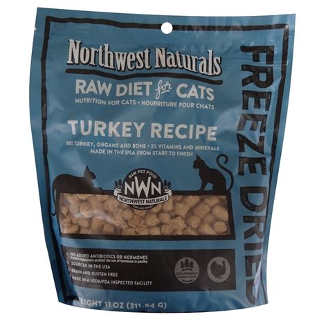 While dry food tends to last longer than wet food to begin with, freezing it does extend its shelf life further. Northwest Naturals Turkey Recipe Freeze-Dried Cat Food ...
