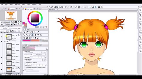 Anime Avatar Creator Game Clip Studio Paint Youtube