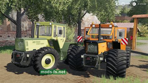 Трактор Mb Trac Pack 1300 1800 для игры Фермер Симулятор 2019 Mods