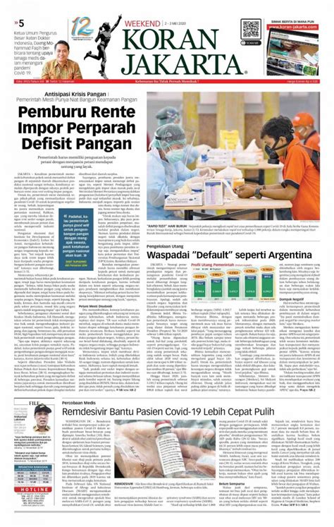 Koran Jakarta Biro Pasang Iklan Koran Kompas Poskota
