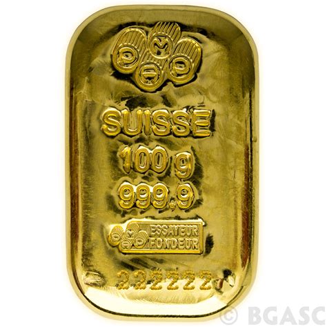 Manufacturer based on available dealer inventory. Buy 100 gram Gold Bar Pamp Suisse Cast .9999 Fine 24kt (w ...
