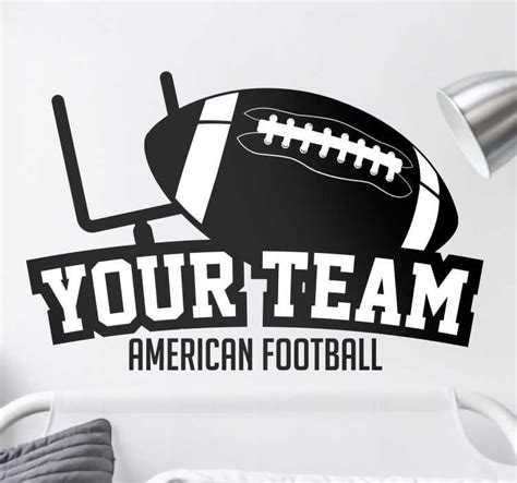 Sticker American Football Tenstickers