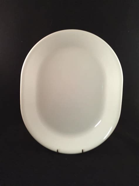 Corelle White Oval Serving Platter Etsy