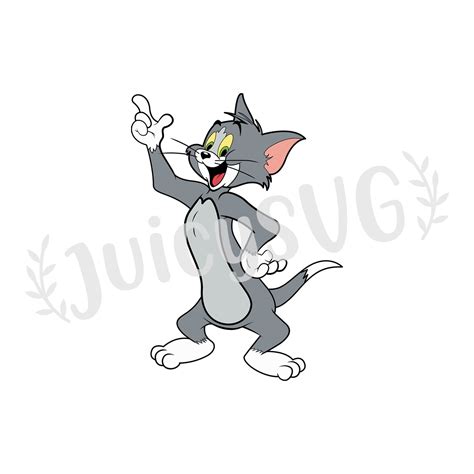 Tom Tom And Jerry Layered Svg Cricut Friendly Cut File Etsy